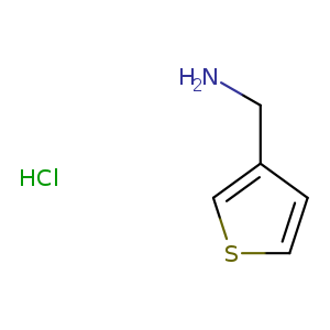 NCc1cscc1.Cl