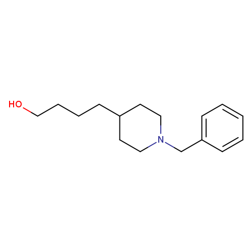 OCCCCC1CCN(CC1)Cc1ccccc1