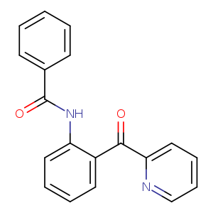 O=C(c1ccccc1)Nc1ccccc1C(=O)c1ccccn1