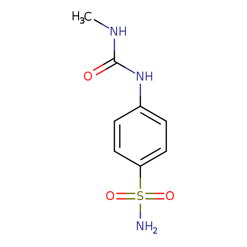 CNC(=O)Nc1ccc(cc1)S(=O)(=O)N