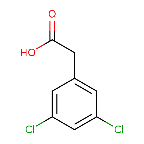 OC(=O)Cc1cc(Cl)cc(c1)Cl