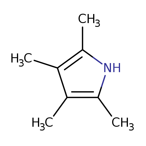 Cc1[nH]c(c(c1C)C)C