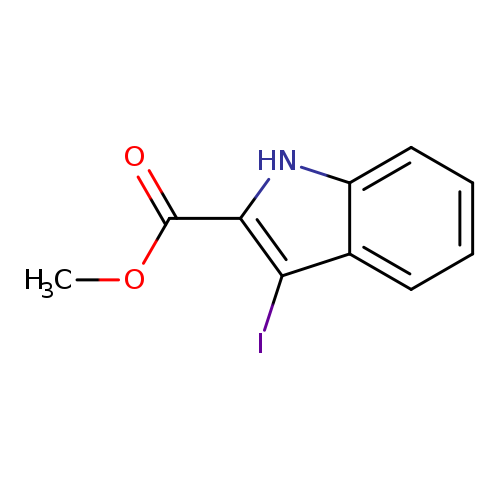 COC(=O)c1[nH]c2c(c1I)cccc2