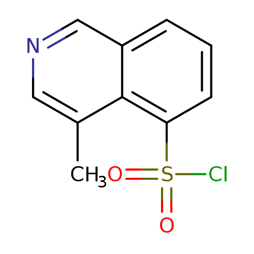 Cc1cncc2c1c(ccc2)S(=O)(=O)Cl