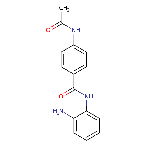 CC(=O)Nc1ccc(cc1)C(=O)Nc1ccccc1N