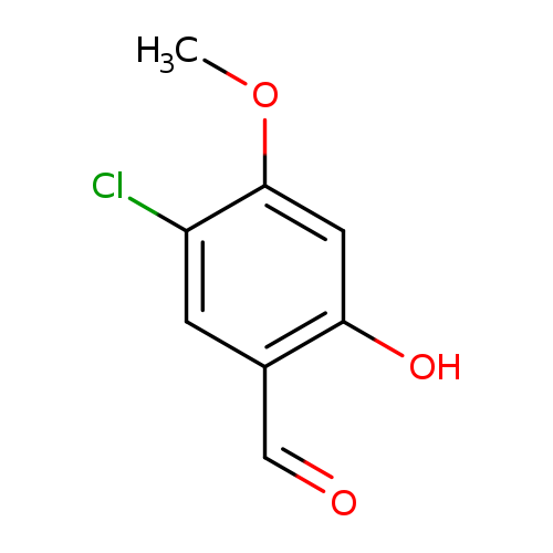 COc1cc(O)c(cc1Cl)C=O