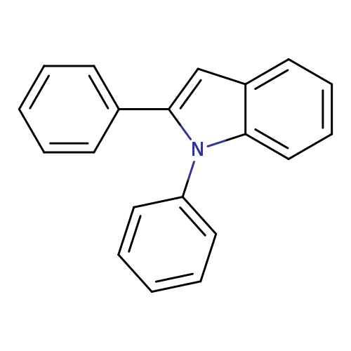 c1ccc(cc1)n1c(cc2c1cccc2)c1ccccc1