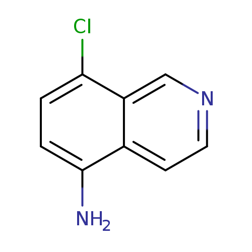 Nc1ccc(c2c1ccnc2)Cl