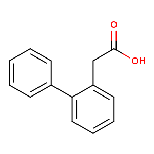 OC(=O)Cc1ccccc1c1ccccc1