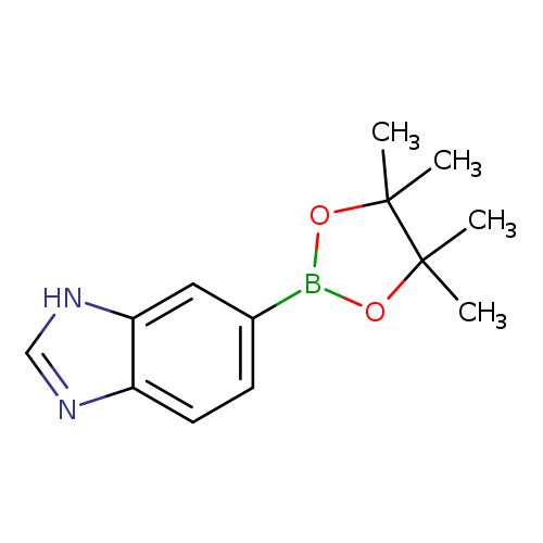 CC1(C)OB(OC1(C)C)c1ccc2c(c1)[nH]cn2
