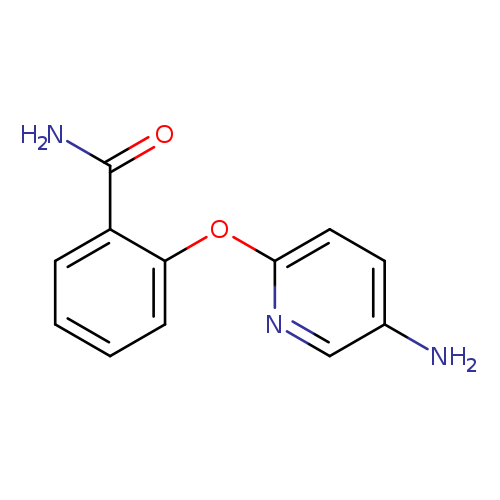 Nc1ccc(nc1)Oc1ccccc1C(=O)N