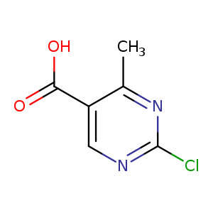 Clc1ncc(c(n1)C)C(=O)O