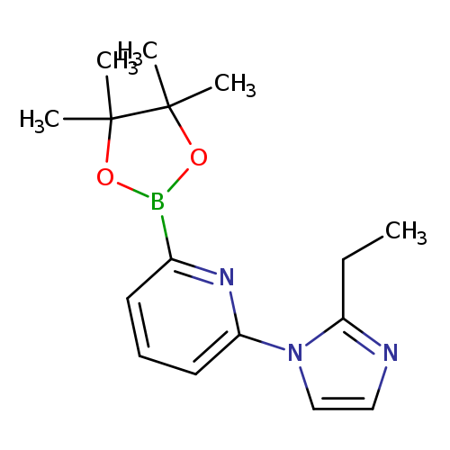 CCc1nccn1c1cccc(n1)B1OC(C(O1)(C)C)(C)C
