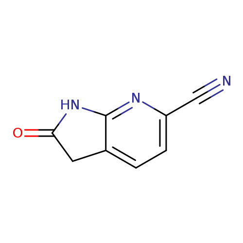 N#Cc1ccc2c(n1)NC(=O)C2