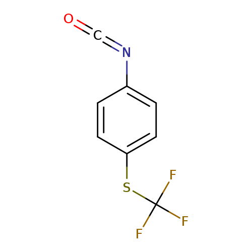 O=C=Nc1ccc(cc1)SC(F)(F)F