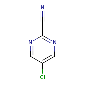 N#Cc1ncc(cn1)Cl