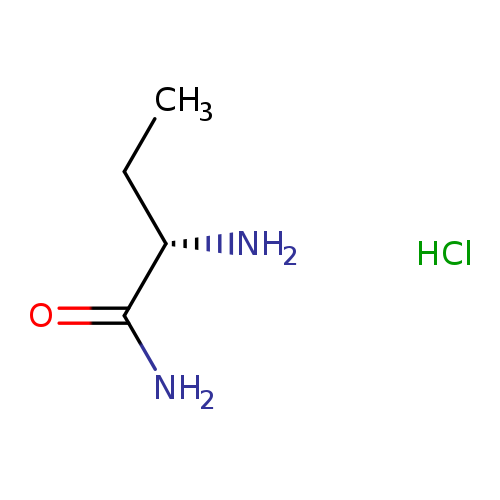 CC[C@@H](C(=O)N)N.Cl