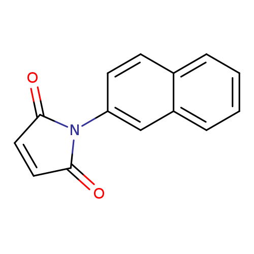 O=C1C=CC(=O)N1c1ccc2c(c1)cccc2