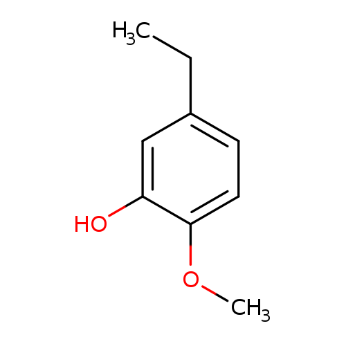 CCc1ccc(c(c1)O)OC