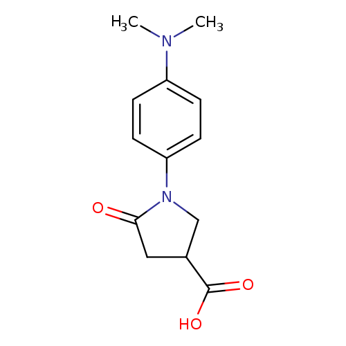 CN(c1ccc(cc1)N1CC(CC1=O)C(=O)O)C