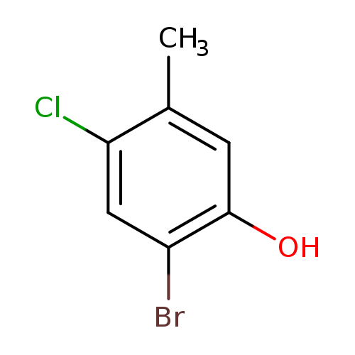 Clc1cc(Br)c(cc1C)O