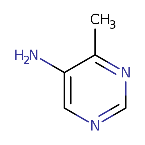 Nc1cncnc1C