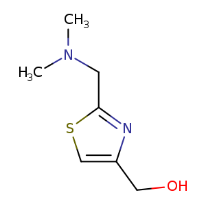 OCc1csc(n1)CN(C)C