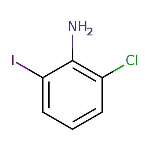 Nc1c(Cl)cccc1I