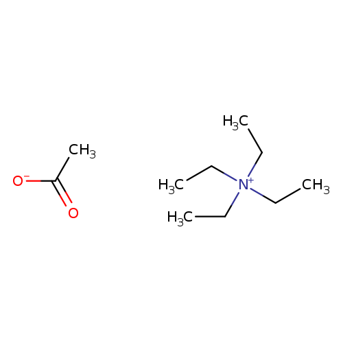 [O-]C(=O)C.CC[N+](CC)(CC)CC