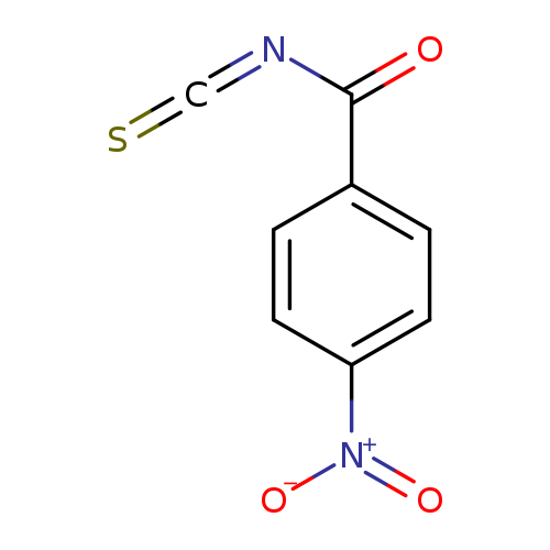 S=C=NC(=O)c1ccc(cc1)[N+](=O)[O-]