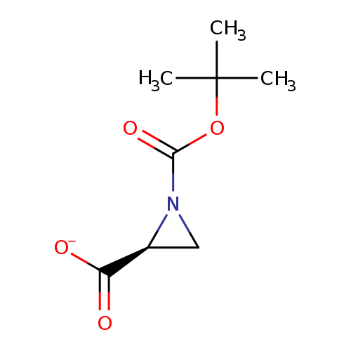 O=C(N1C[C@H]1C(=O)[O-])OC(C)(C)C