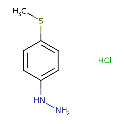 NNc1ccc(cc1)SC.Cl