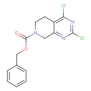 Clc1nc2CN(CCc2c(n1)Cl)C(=O)OCc1ccccc1