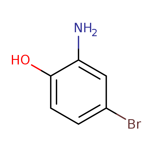 Brc1ccc(c(c1)N)O