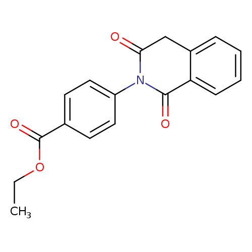 CCOC(=O)c1ccc(cc1)N1C(=O)Cc2c(C1=O)cccc2
