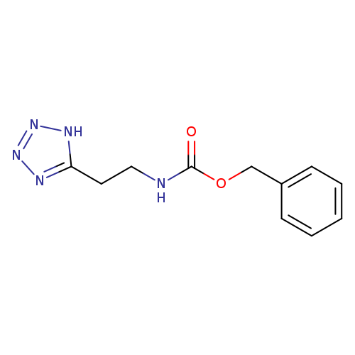 O=C(OCc1ccccc1)NCCc1nnn[nH]1