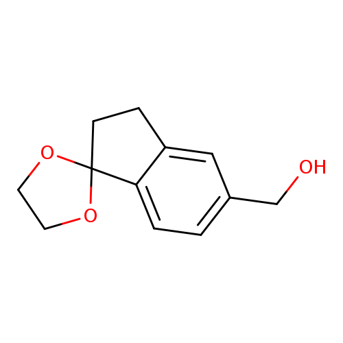 OCc1ccc2c(c1)CCC12OCCO1