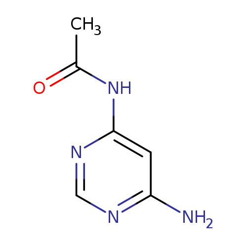 CC(=O)Nc1cc(N)ncn1