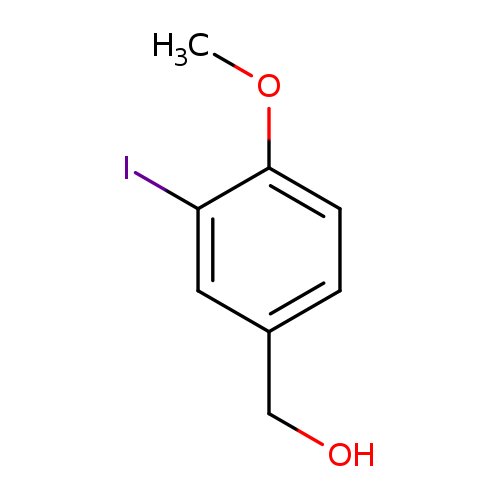 OCc1ccc(c(c1)I)OC