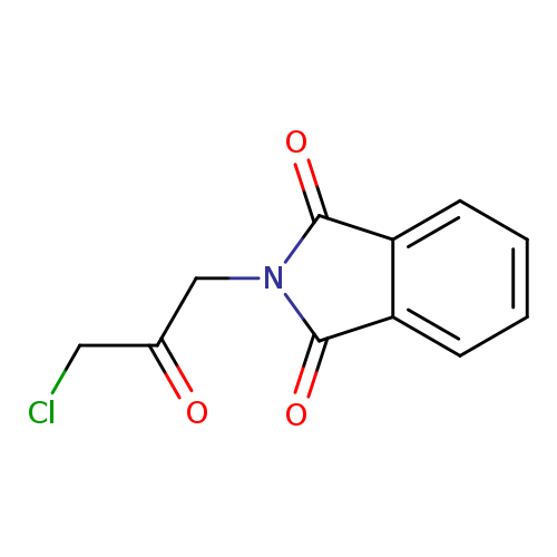 ClCC(=O)CN1C(=O)c2c(C1=O)cccc2