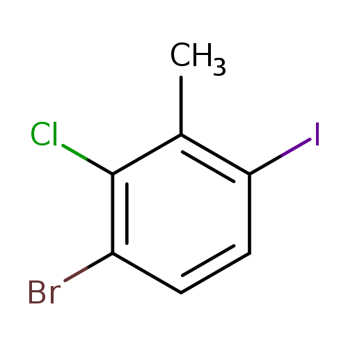 Ic1ccc(c(c1C)Cl)Br