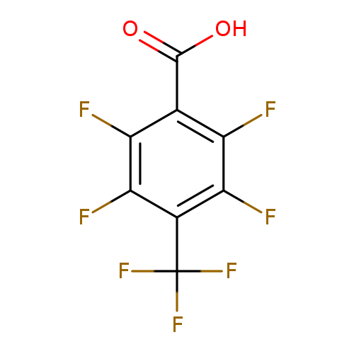 OC(=O)c1c(F)c(F)c(c(c1F)F)C(F)(F)F