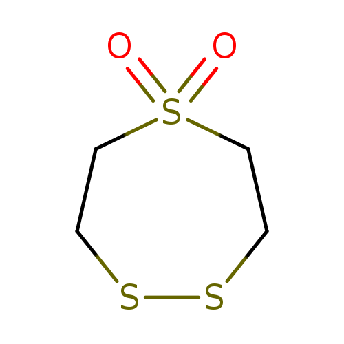 O=S1(=O)CCSSCC1