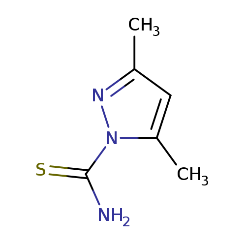 Cc1cc(nn1C(=S)N)C