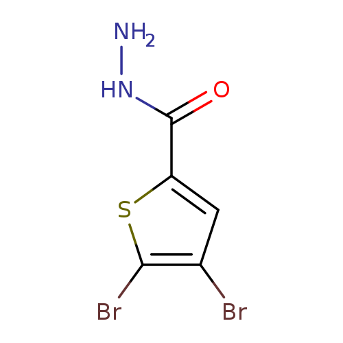 NNC(=O)c1sc(c(c1)Br)Br