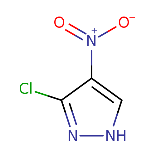 [O-][N+](=O)c1c[nH]nc1Cl