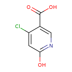 Oc1ncc(c(c1)Cl)C(=O)O