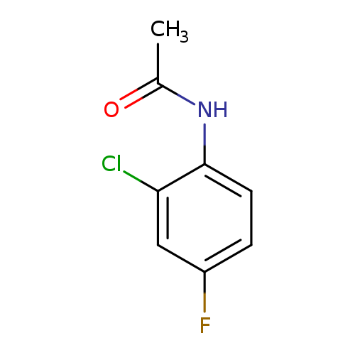 CC(=O)Nc1ccc(cc1Cl)F