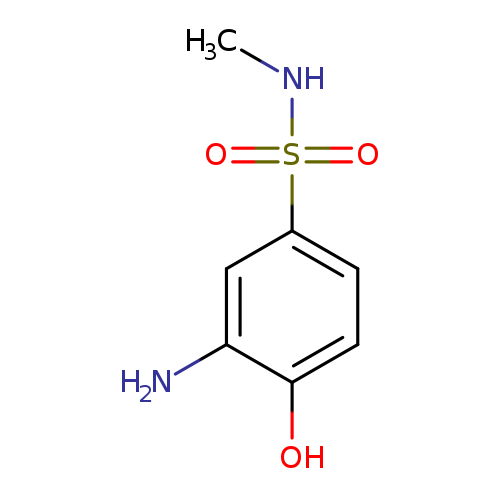 CNS(=O)(=O)c1ccc(c(c1)N)O