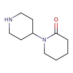 O=C1CCCCN1C1CCNCC1